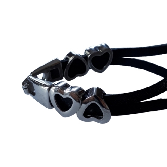 Black crystal bracelet - Picture 2 of 4